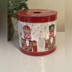 Red Nutcracker Decorative Craft Ribbon 3.5” x 30 Ft Hobby Lobby